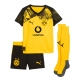 Billige Fotballdrakt Borussia Dortmund Felix Nmecha #8 Replika Hjemmedraktsett Barn 2025-26 Kortermet (med bukser)